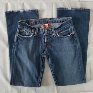 Lucky Brand Low Rise Flare Jean